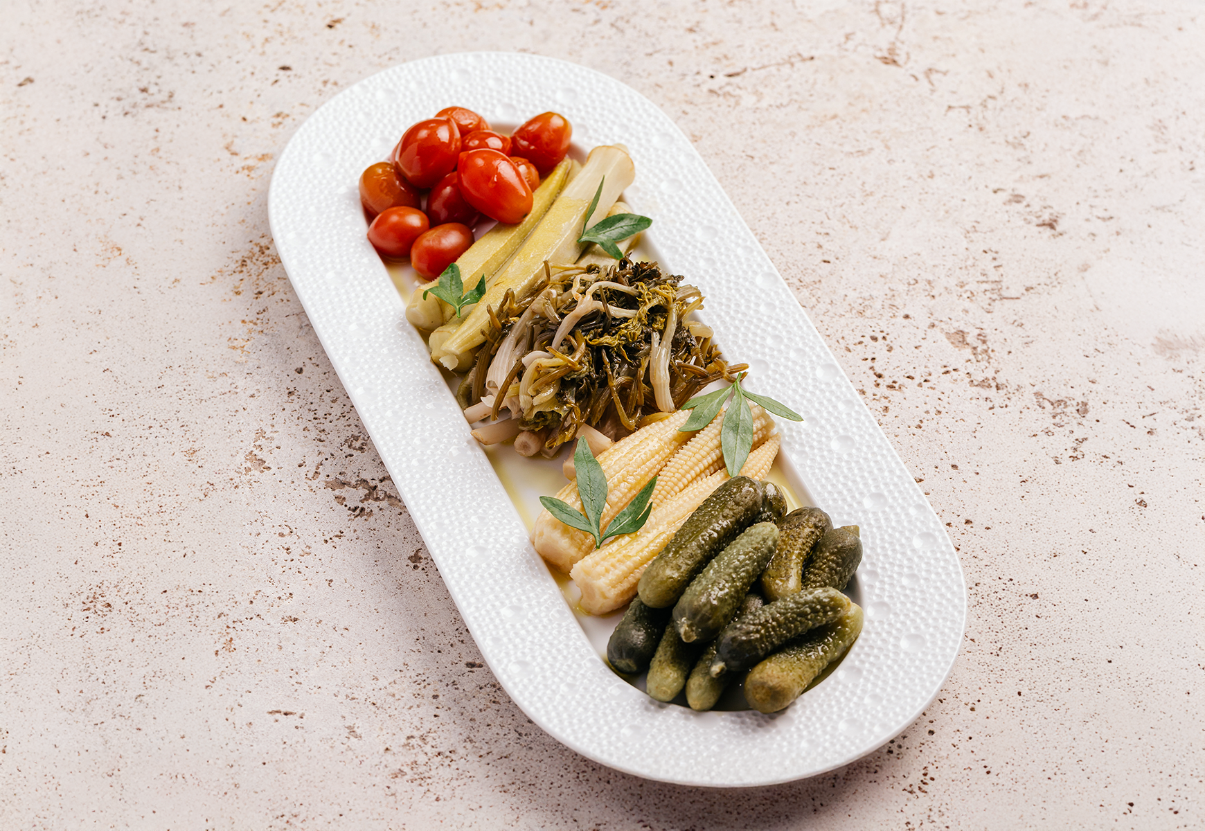 Pickled vegetable assortment