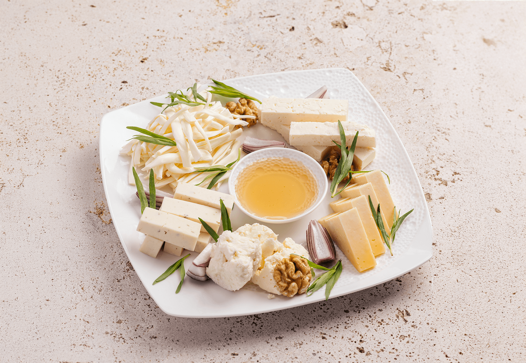 Cheese assortment