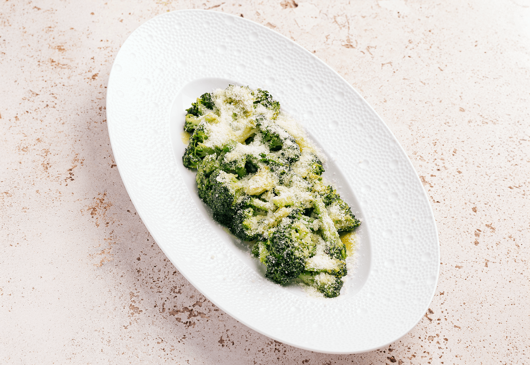 Fried broccoli